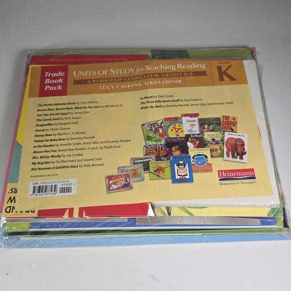 Units of study for teaching Reading‎Grade K Trade Book pack